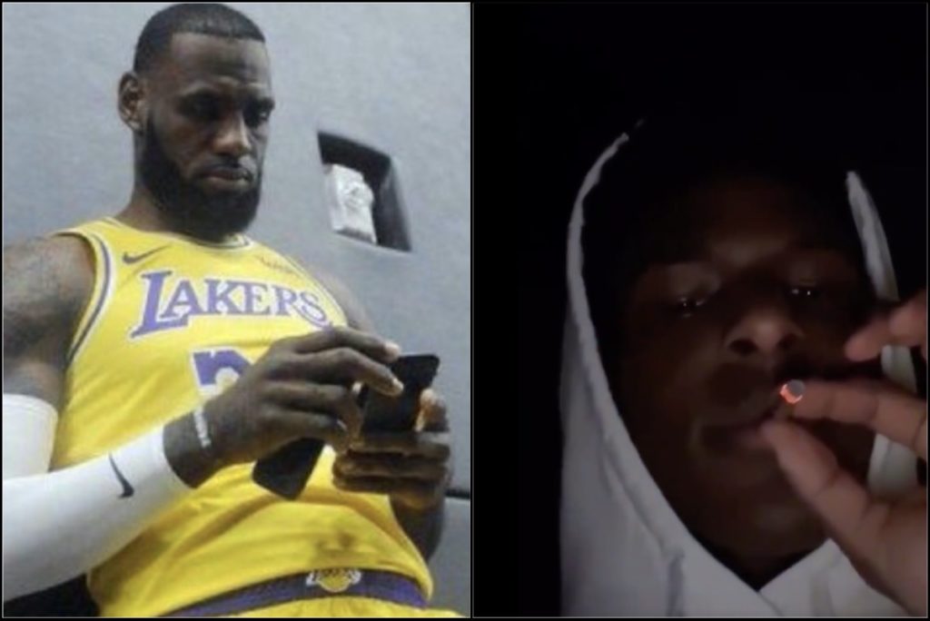 lebron james pop smoke