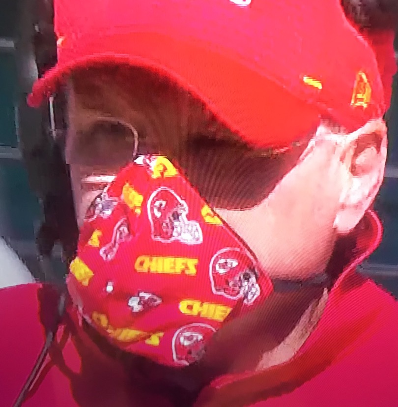 Andy Reid Gets Clowned For His Face Mask - BlackSportsOnline