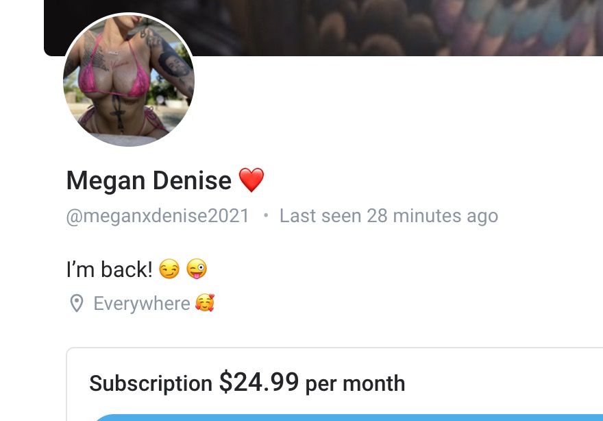 Megan denise only fans