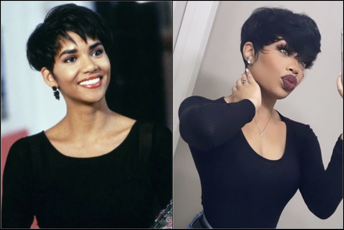 Halle Berry Compliments Young Woman on Her “Boomerang” Style Haircut –  BlackSportsOnline