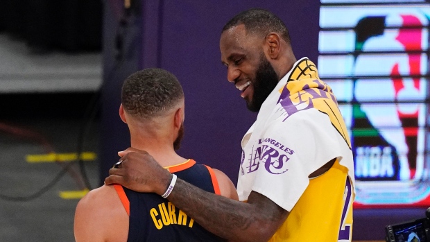 Steph Curry and LeBron James Want to Team Up in Future