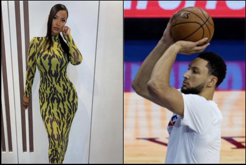 Maya Jama fuels romance rumours with NBA star Ben Simmons