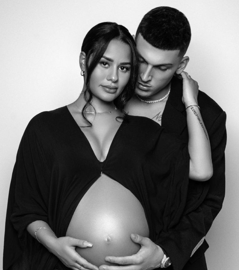 Tyler Herro and Katya Elise Henry welcome newborn baby girl, reveal her  name - Heat Nation