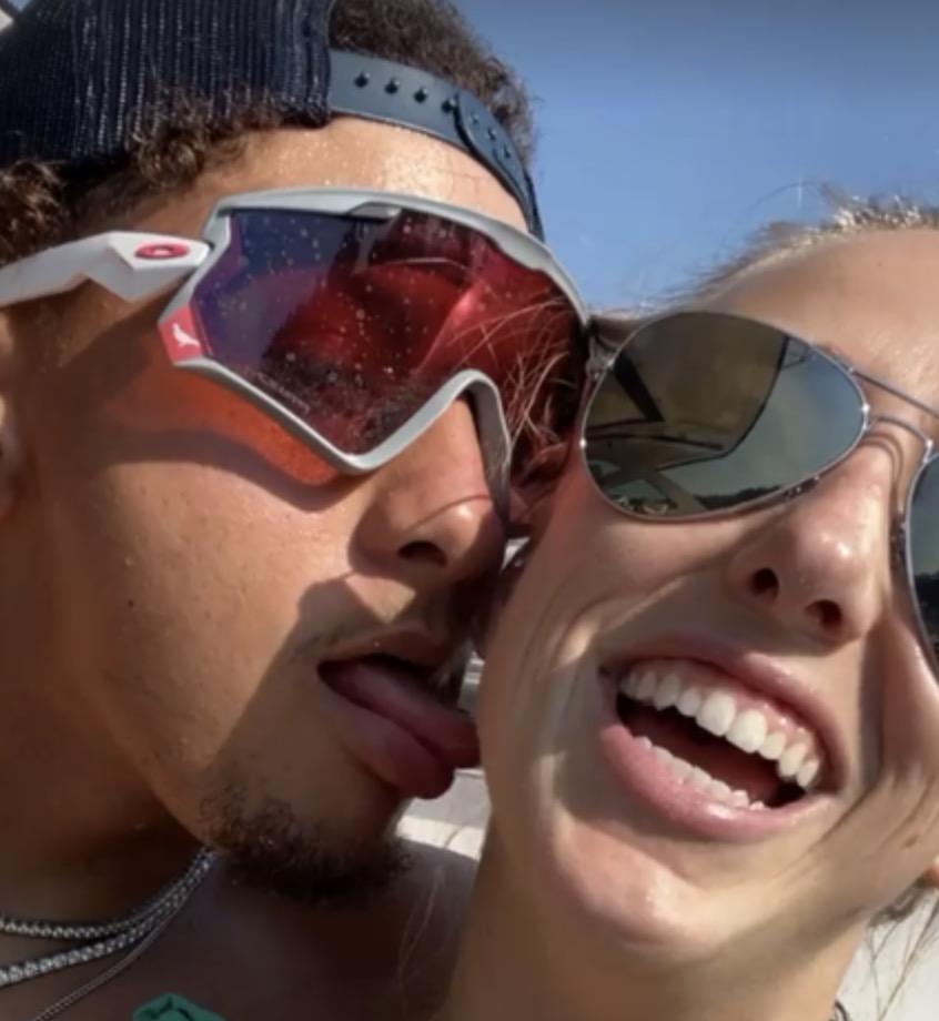 patrick mahomes yacht pictures