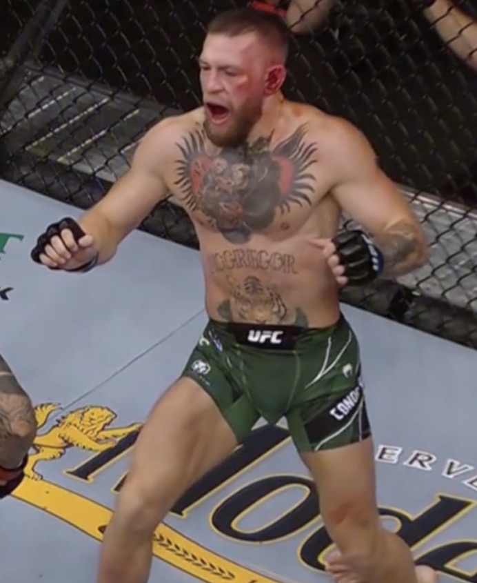 Videos Of Conor McGregor Breaking His Ankle And Losing To Dustin ...