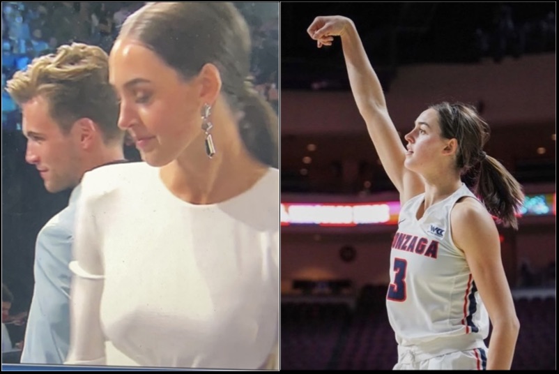 Corey Kispert's girlfriend Jenn Wirth is also a Gonzaga basketball star