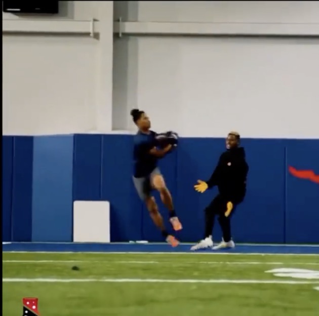 JuJu SmithSchuster Gets Burned By Defender For His TikTok Dance