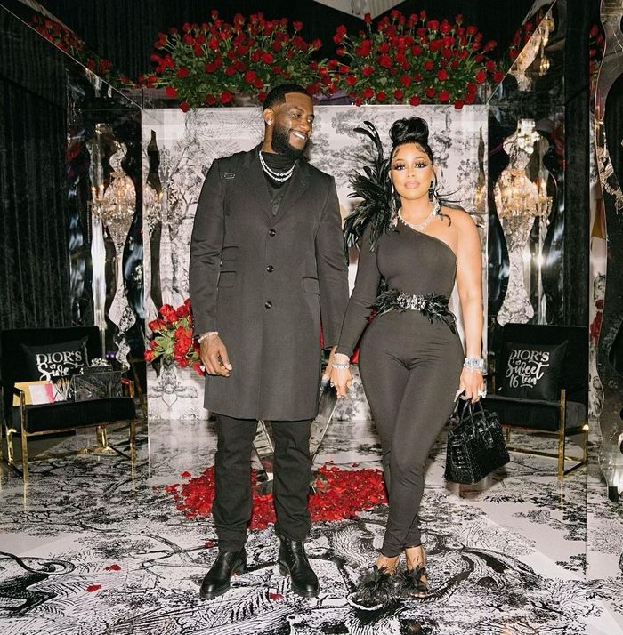 Gucci Mane Gifts Wife Keyshia Ka'Oir With New Iced Out Chain