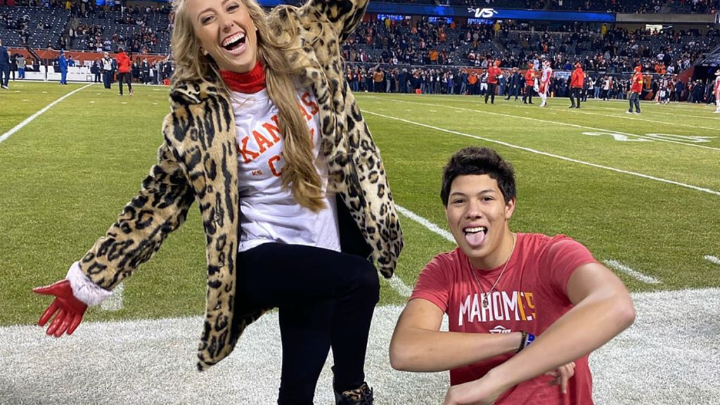 Patrick Mahomes' Brother Jackson and Fiancee Brittany Matthews Clowned...