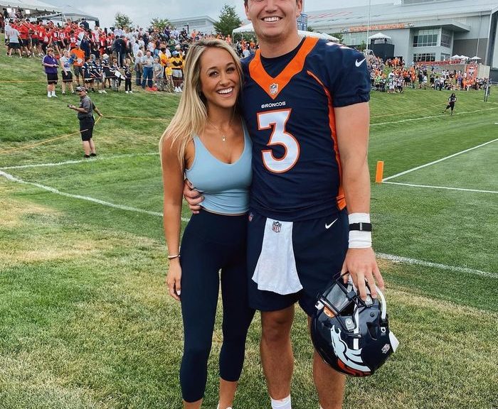 Broncos QB Drew Lock Shows Off Engagement Photos After Proposing to His ...