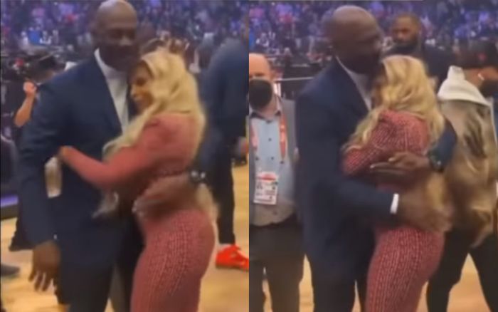 Prima Condimento Amanecer Tipsy Michael Jordan Gets Handsy With Mary J. Blige at All-Star Game –  BlackSportsOnline