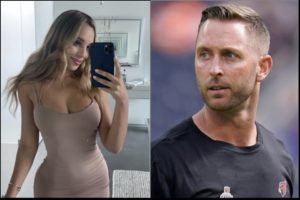 Cardinals HC Kliff Kingsbury’s Girlfriend Veronica Bielik Drops Thirst Trap Flaunting Her Backside While He is On The Hot Seat
