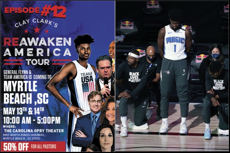 PatriotTakes 🇺🇸 on X: New: Orlando Magic player Jonathan Isaac is  speaking at the upcoming QAnon-friendly ReAwaken America Tour along with  Eric Trump, Michael Flynn, Mike Lindell, and a host of conspiracy
