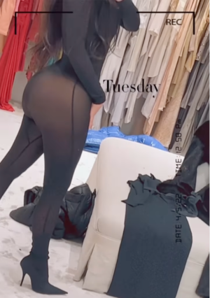 Kim Kardashian Rocks Sheer Catsuit With No Underwear On - BlackSportsOnline