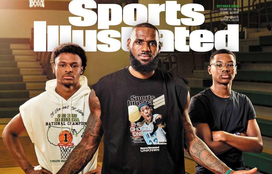 LeBron James Says He'll Play With Both His Sons Bronny And Bryce In The ...