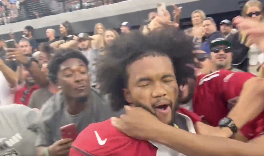 Kyler Murray forgives fan who hit his face after Raiders game