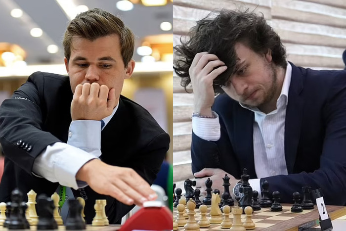 I categorically have not used anal beads to win at chess:' Hans Niemann  DENIES cheating against Magnus Carlsen to beat him last year - despite  allegations he was coached using sex toy