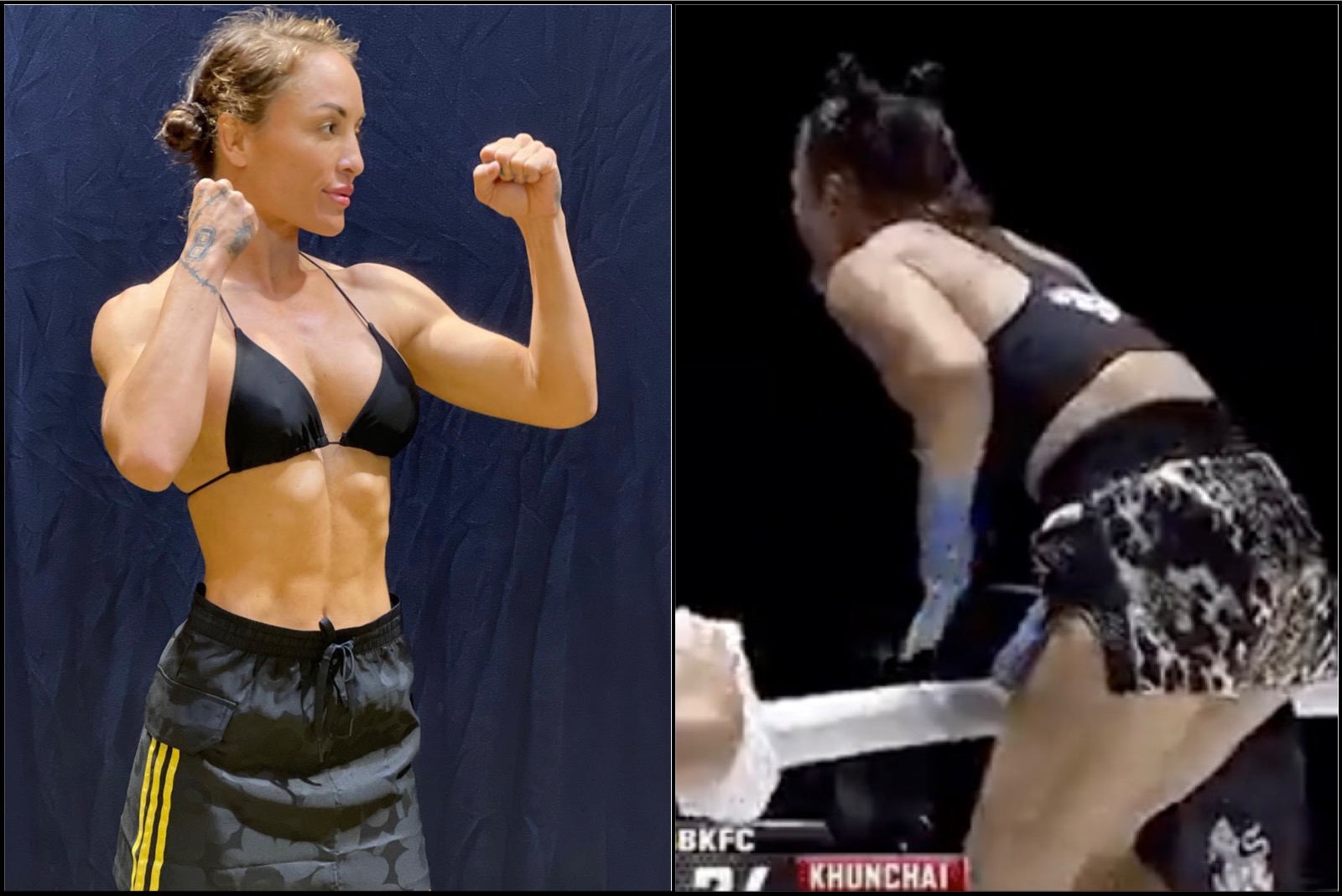 Watch Bkfc Fighter Tai Emery Says Flash Her Boobs At The Crowd After Fight Says Her Onlyfans