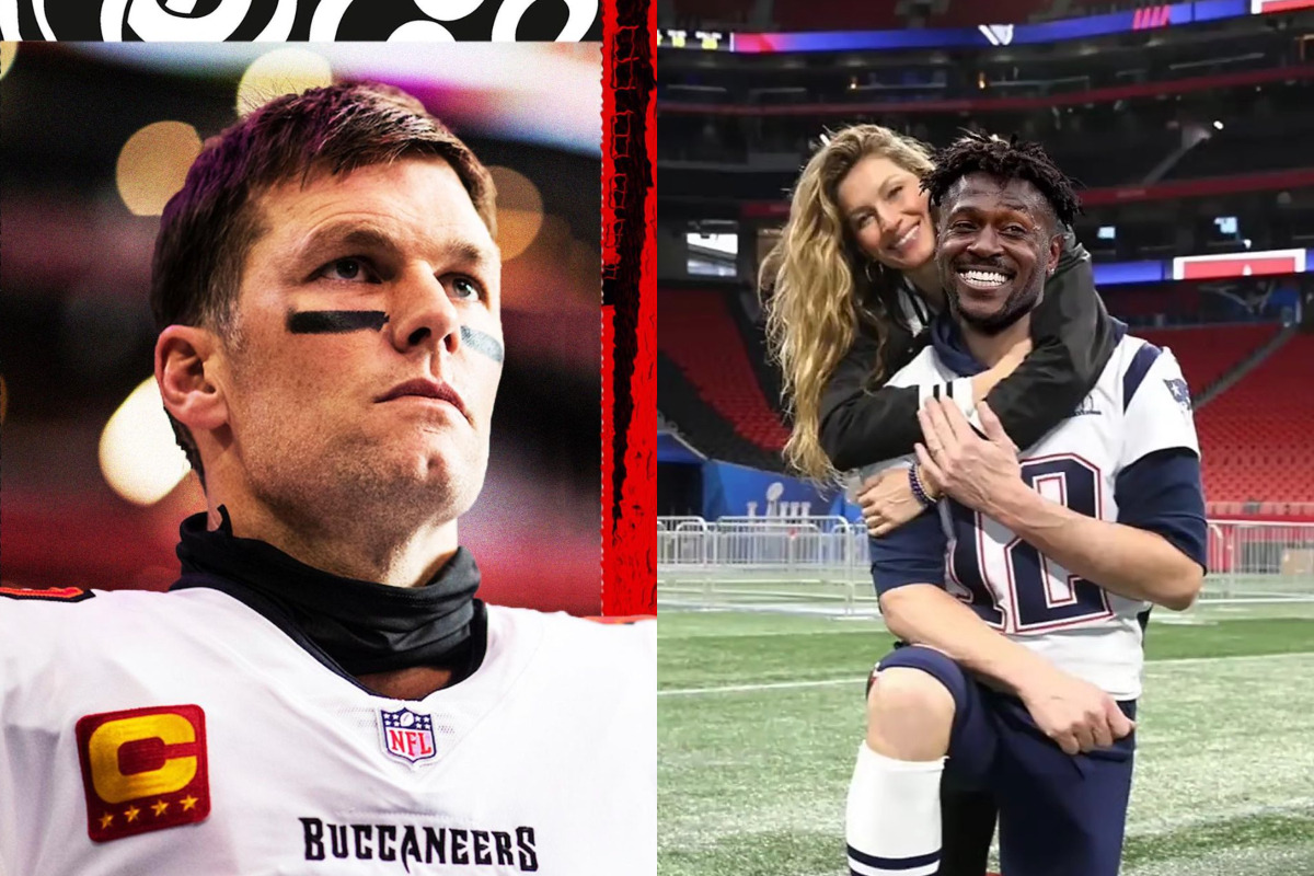 Antonio Brown continues trolling of Tom Brady with vile