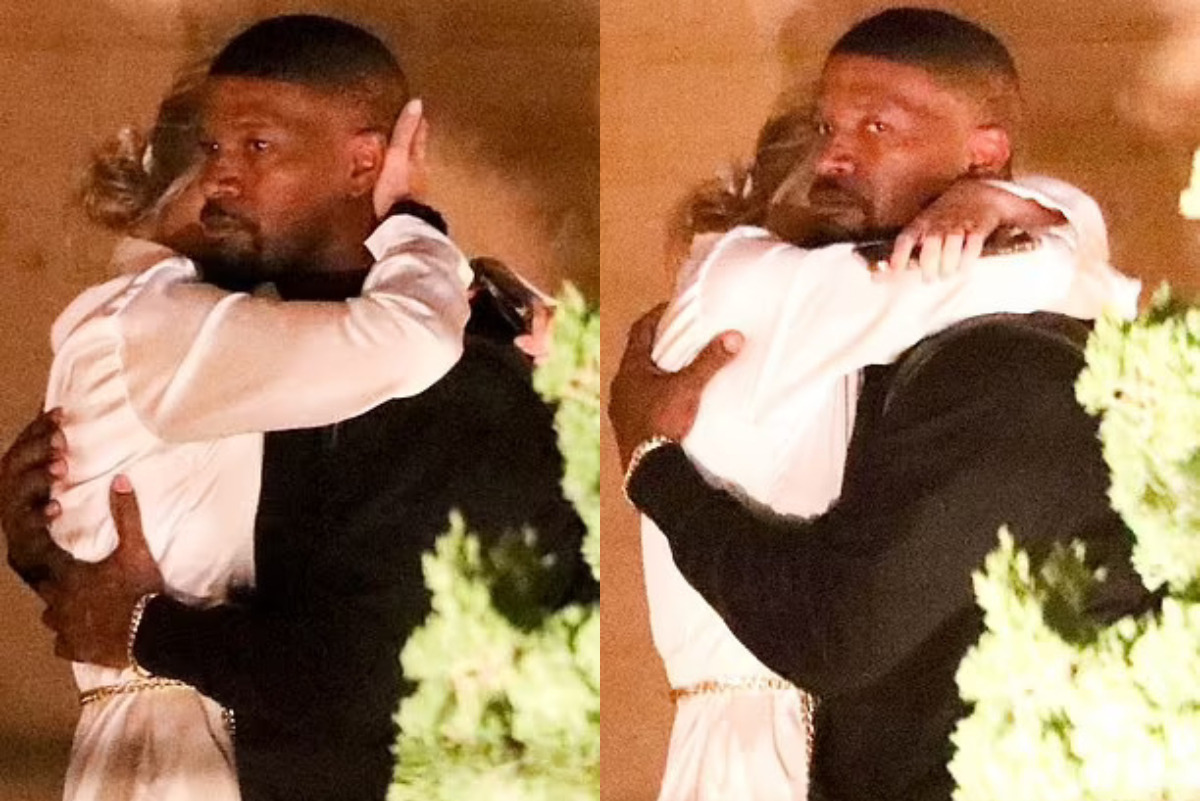 Jamie Foxx Spotted Hugging A Mystery Blonde After A Night Out At Nobu In Malibu Page Of