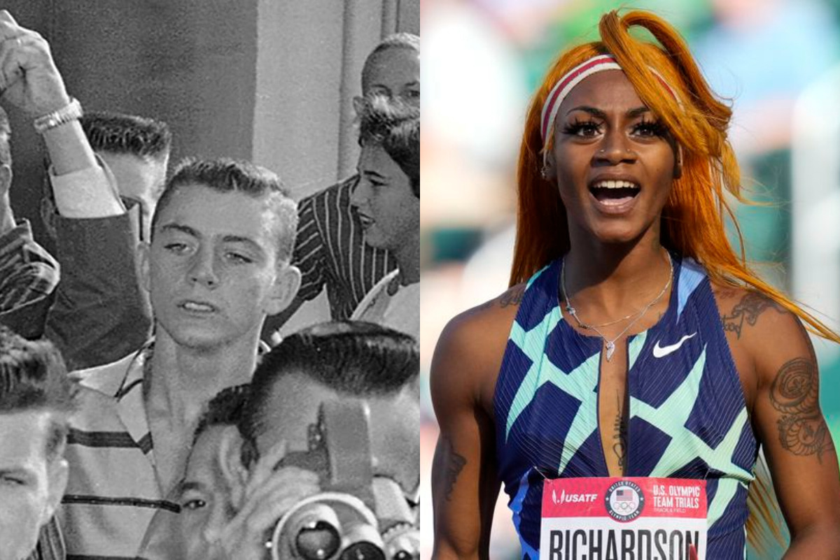 Sprinter Sha’Carri Richardson Says Stop Complaining Over Jerry Jones’ 1957 Photo of Him Not Allowing Black Kids Into His High School
