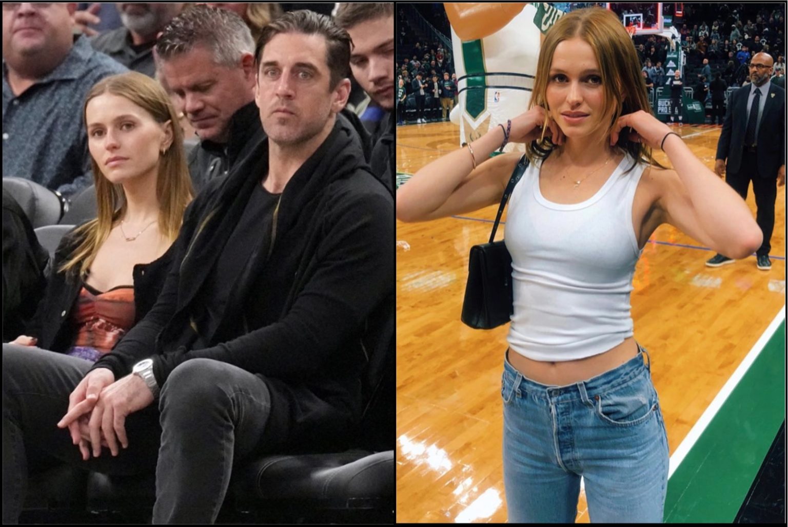 Aaron Rodgers Is Dating Bucks Owners Daughter Mallory Edens After Being Spotted Courtside At 3780