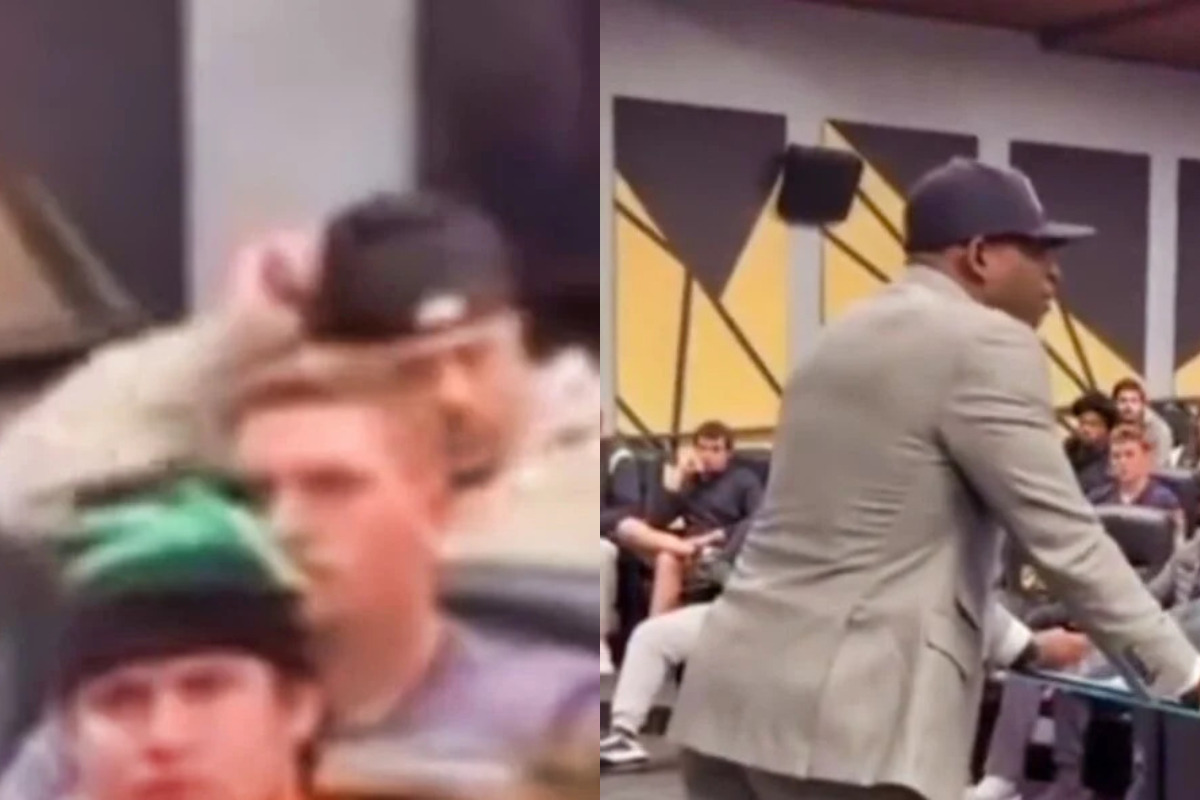 Watch Colorado Player Take Off His Hat Immediately After Deion Sanders Banned Hats
