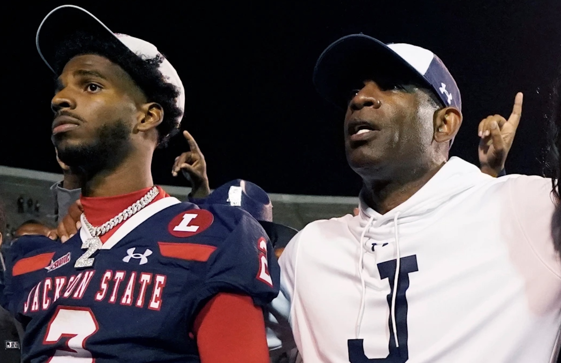 Deion Sanders' first press conference as Colorado Buffaloes HC included  declaring son Shedeur starting QB