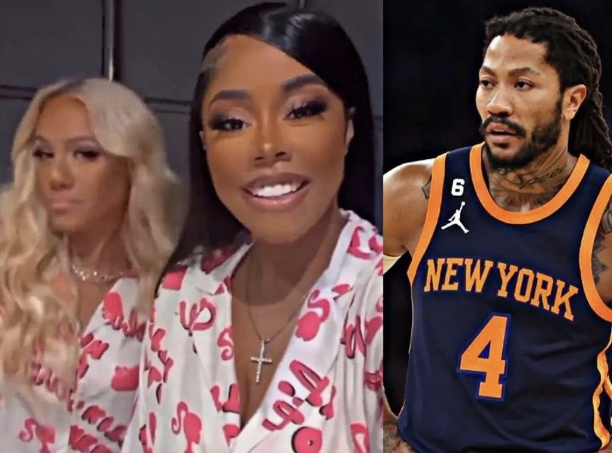 derrick rose girlfriend and family