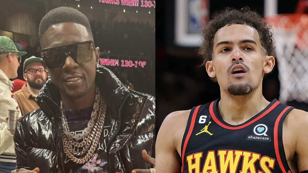 Trae Young Shows Support For Boosie After NBA Threatened to Ban Him For Talking to Hawks Players