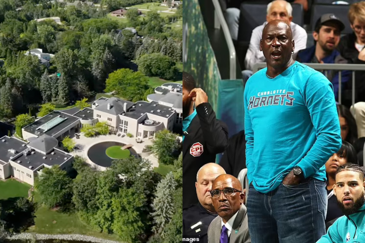 Watch a Tour of Michael Jordan’s $14.8 Million 9-Bedroom Chicago Mansion That No One Wants to Buy