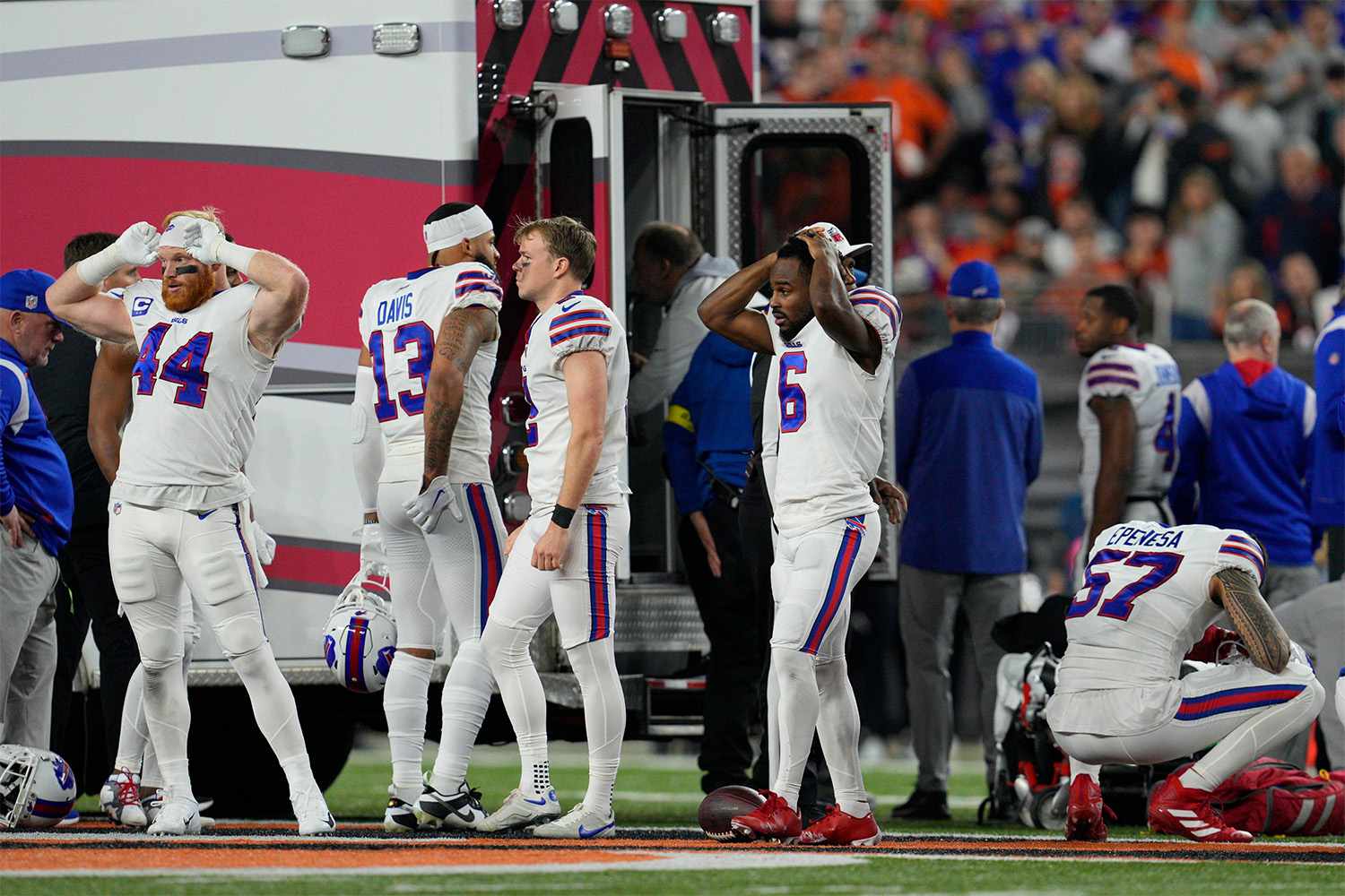 Bills Damar Hamlin Had to Be Brought Back to Life on The Field After His Heart Stopped From a Cardiac Arrest