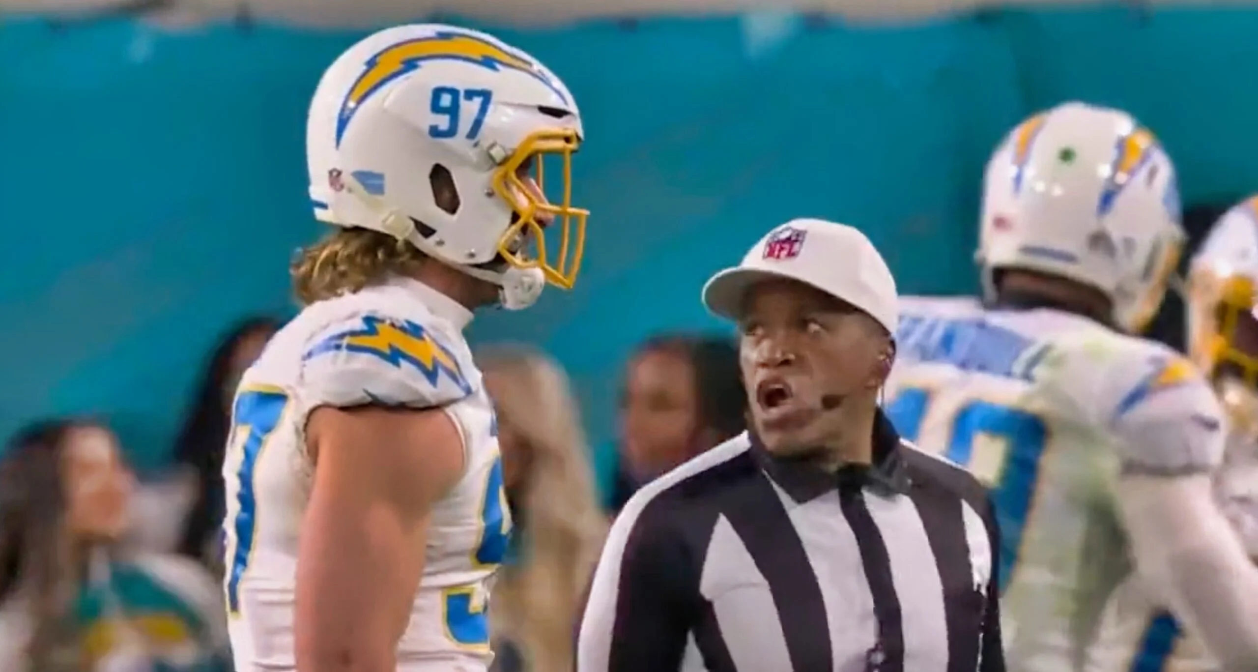 Watch Chargers’ Joey Bosa Blast Officials After Costly Flags