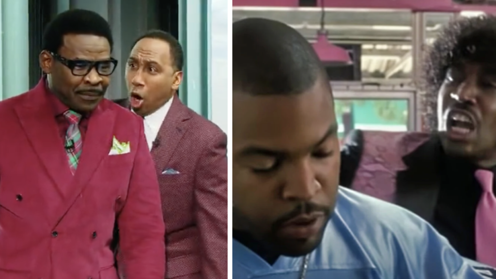 Stephen A. Smith Channels His Inner Pinky From Next Friday While Pestering Michael  Irvin Over Cowboys Loss – BlackSportsOnline