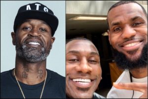 Stephen Jackson Tells Shannon Sharpe That LeBron James Wouldn’t Help Him in a Real Fight