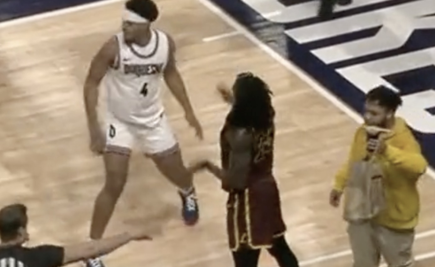 Watch Uber Eats Deliver Guy Go Viral After Walking Onto The Court During Game To Deliver McDonald’s