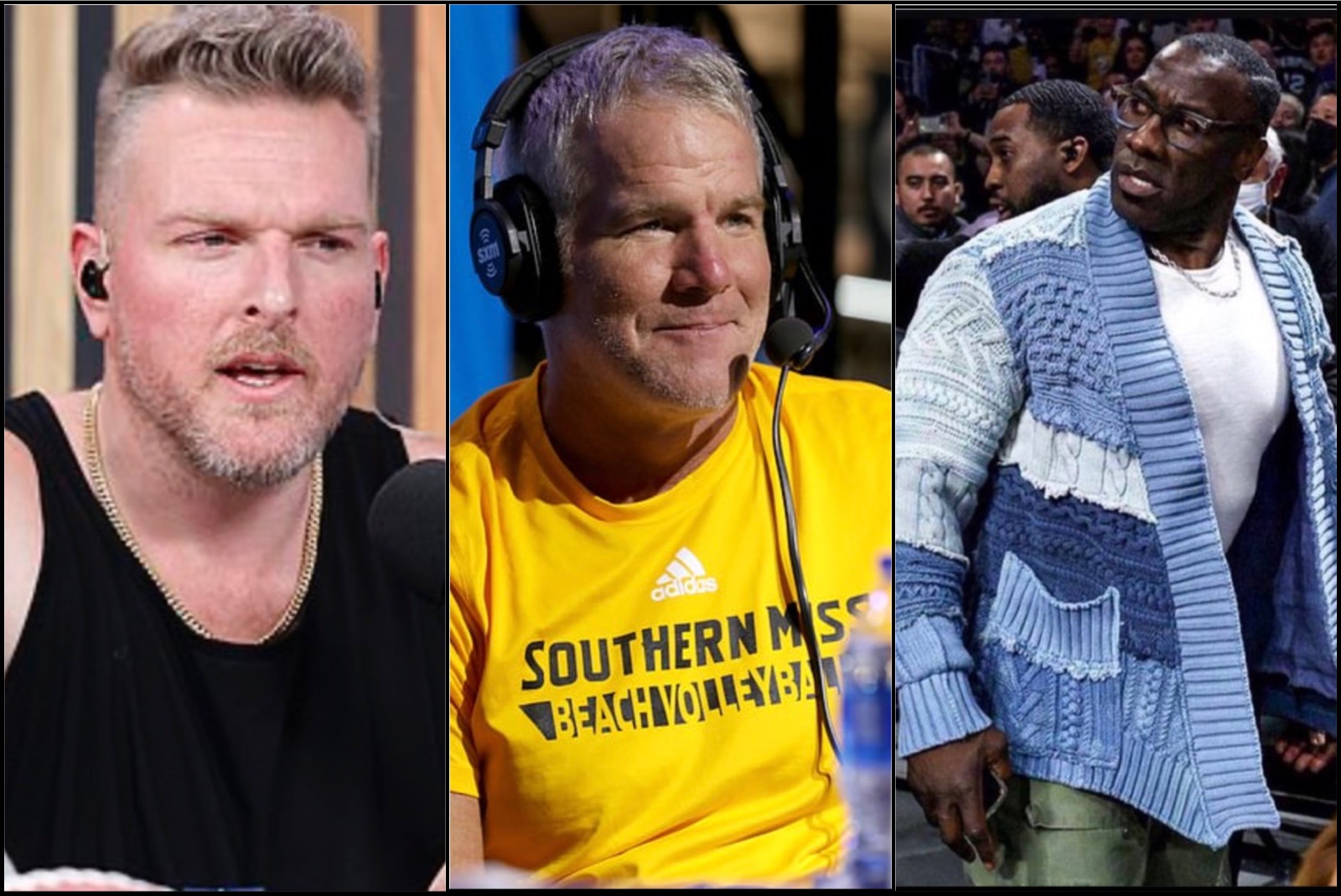 Brett Favre Suing Shannon Sharpe and Pat McAfee For Reporting He Stole Money From Poor People of Mississippi