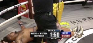 Watch Greg Hardy Get Knocked Out in his BKFC Debut by Josh Watson