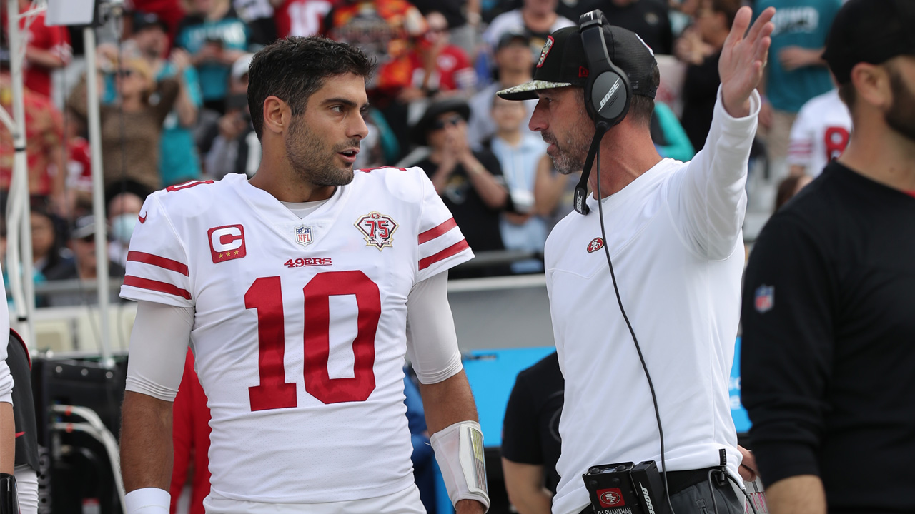 Watch 49ers HC Kyle Shanahan Say The Jimmy Garoppolo Era In San Francisco Has Come To An End