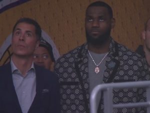 LeBron Reacts Sadly to Kyrie Irving Being Traded to Mavs