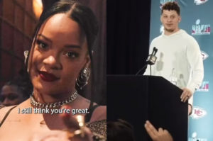 Rihanna Shows Love to Patrick Mahomes After Brandon Marshall Pranked Him Into Believe RiRi Called Him The GOAT