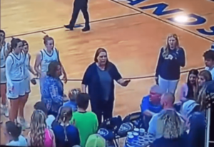 Watch Girls HS Basketball Coach Tom Rife Go Viral After Jumping Into The Stands To Attack Parent During Game