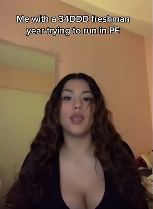TikToker Valerie Ruizz With 34DDD Boobs Claims Her PE Teacher