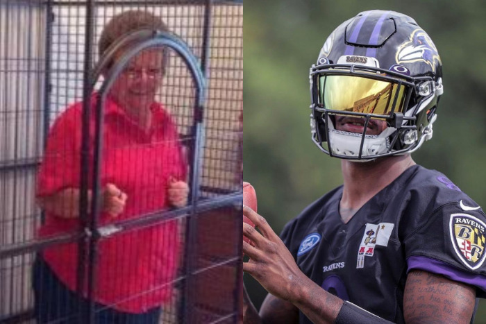 Lamar Jackson Reacts To Fan Claiming His Grandma Was Kidnapped By The Cartel And Will Only Be Released If He Signs With Niners