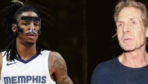 Skip Bayless Has a Problem With Ja Morant Quoting NBA Youngboy After Coming Off Gun Suspension