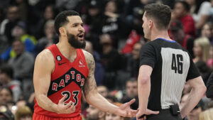 Watch Fred VanVleet Call The Refs Terrible and Say No One Comes to See Them