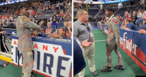 Watch Antonio Brown Get Into An Altercation With Security Guard At National Arena League Game