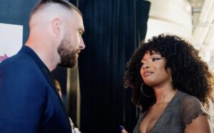 Photos of Megan Thee Stallion and Chiefs Travis Kelce Together at The Country Music Awards