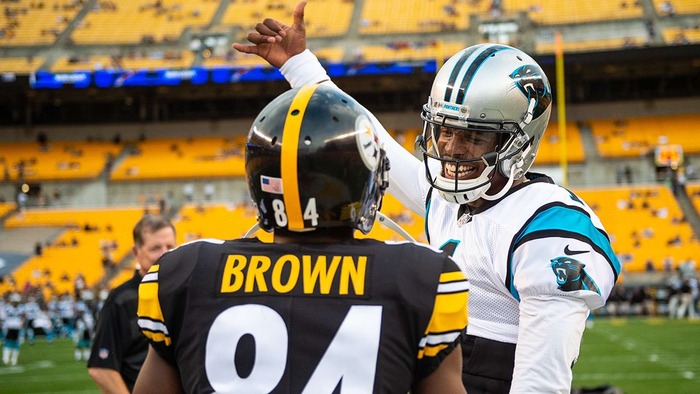 How Much Antonio Brown Offered Cam Newton to Play Arena Football