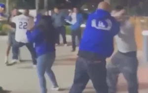 Watch Man Get Knocked Unconscious During a Brutal Brawl At Dodger Stadium